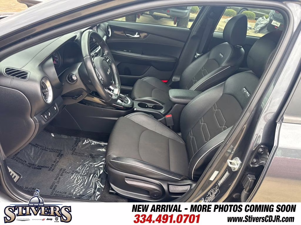 2022 Gravity Gray Kia Forte GT-Line FWD Sedan