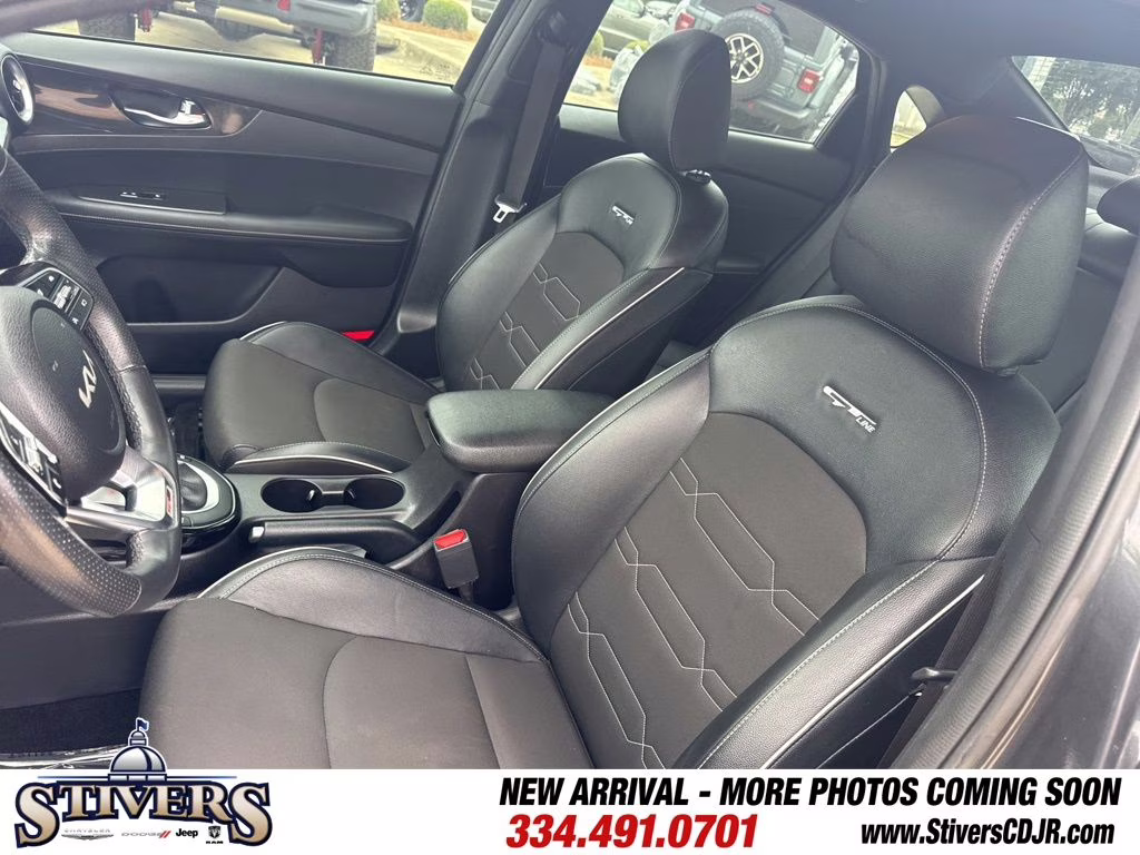 2022 Gravity Gray Kia Forte GT-Line FWD Sedan