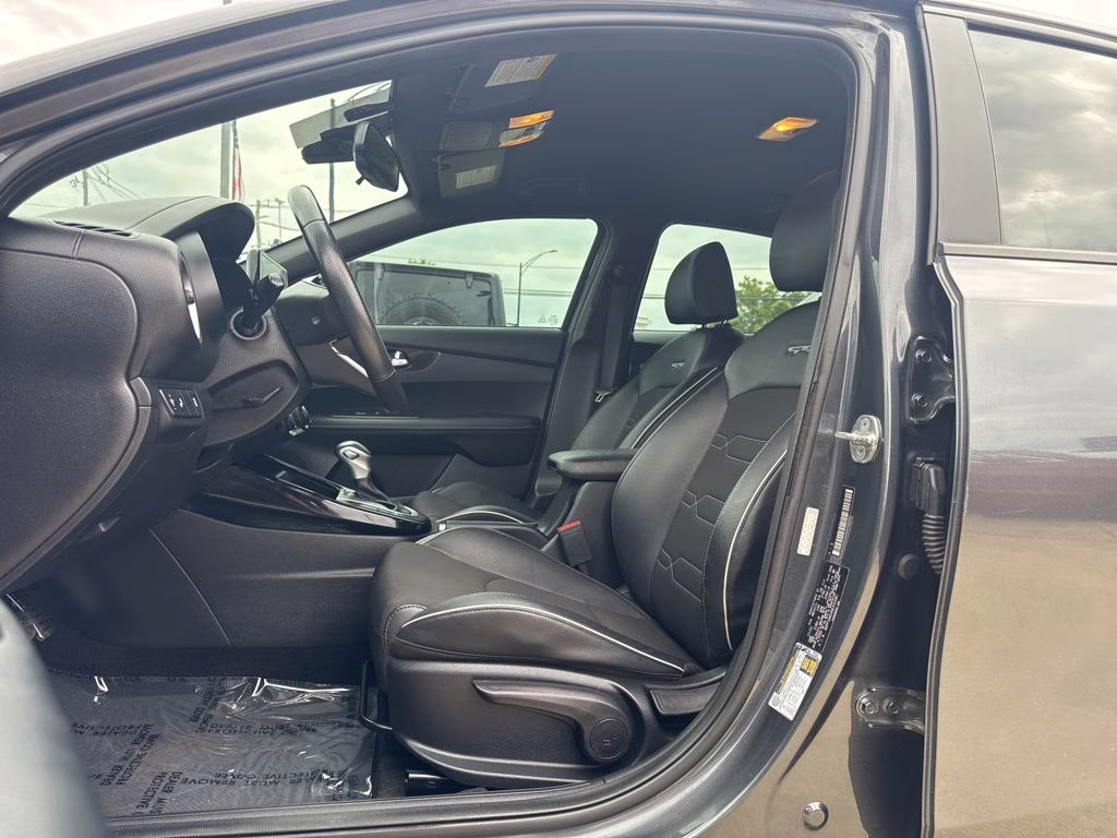 2022 Gray Kia Forte GT-Line FWD Sedan