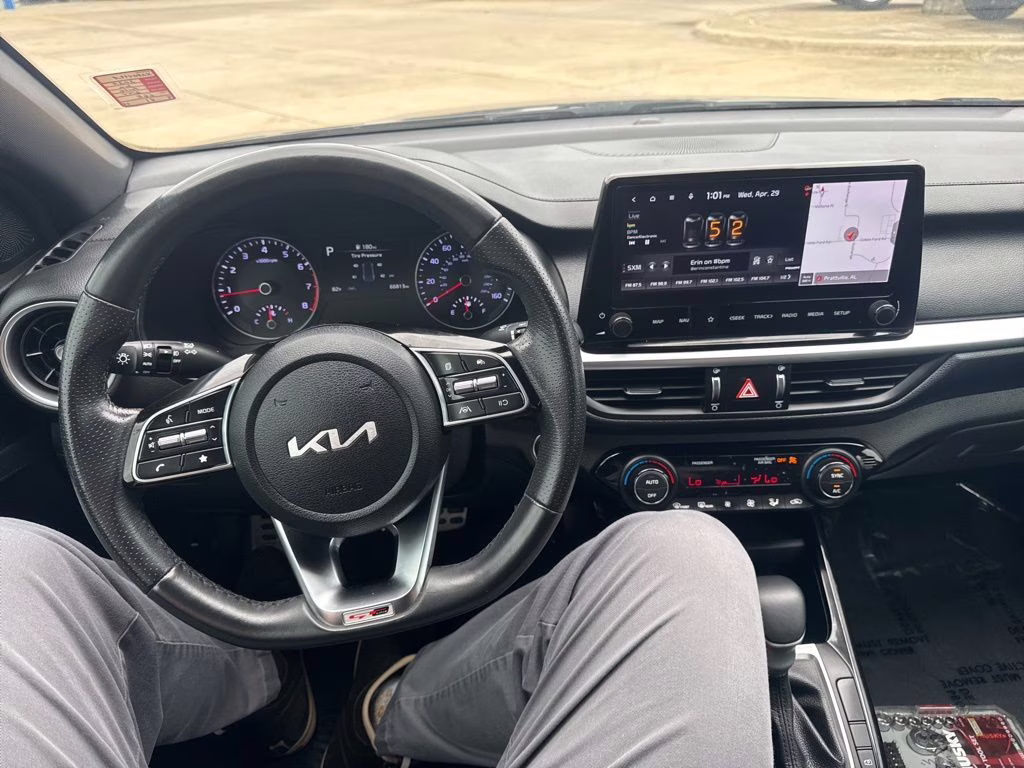 2022 Gray Kia Forte GT-Line FWD Sedan