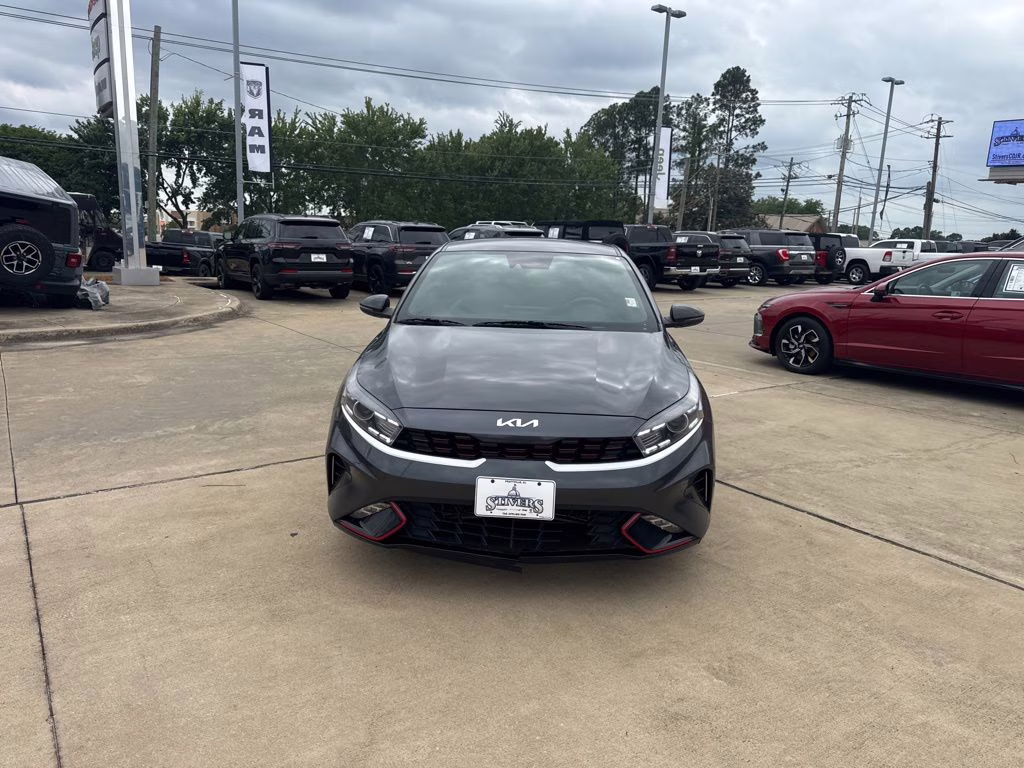 2022 Gray Kia Forte GT-Line FWD Sedan