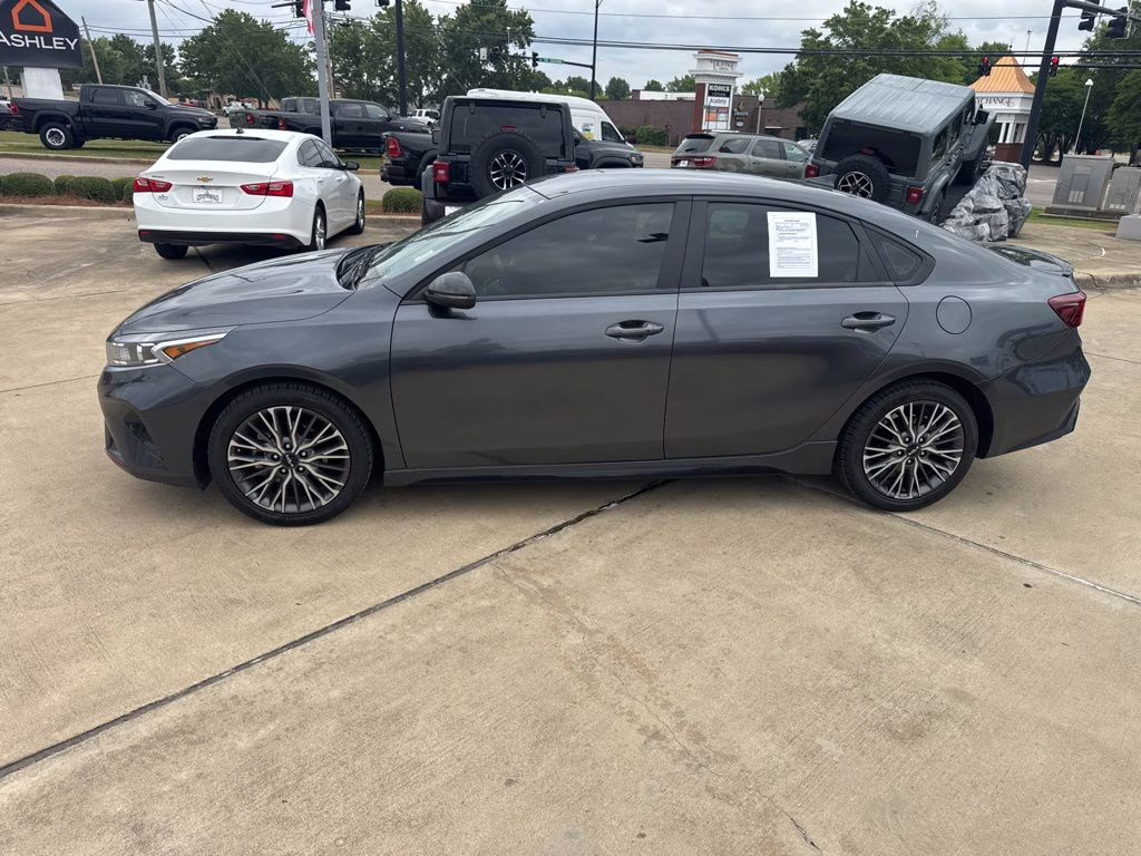 2022 Gray Kia Forte GT-Line FWD Sedan