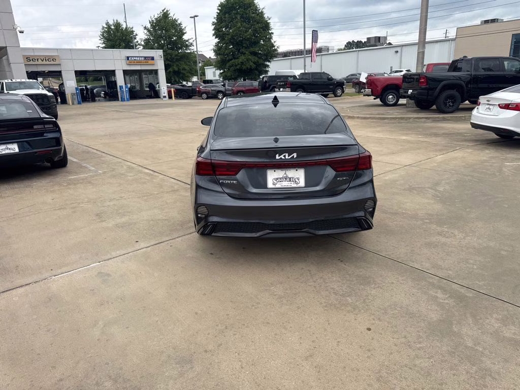 2022 Gray Kia Forte GT-Line FWD Sedan