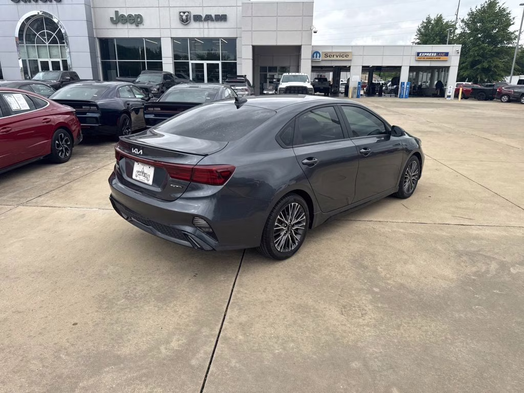 2022 Gray Kia Forte GT-Line FWD Sedan