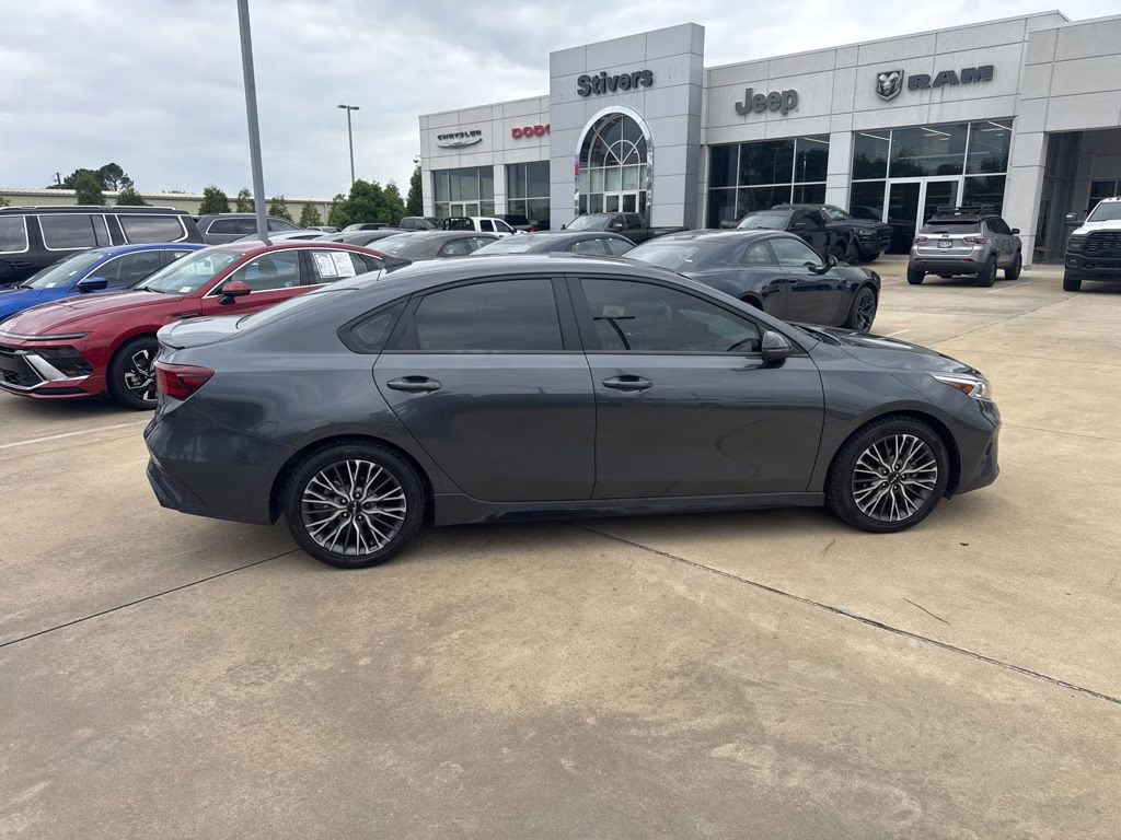 2022 Gray Kia Forte GT-Line FWD Sedan