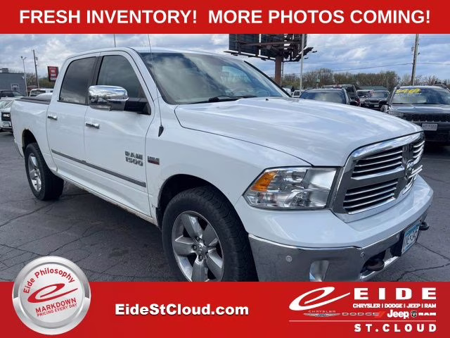 2014 White Ram 1500 Big Horn 4X4 Truck
