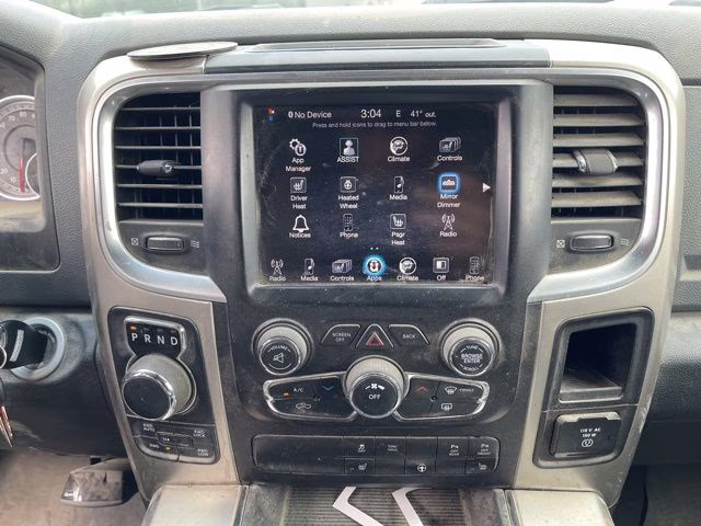 2014 White Ram 1500 Big Horn 4X4 Truck