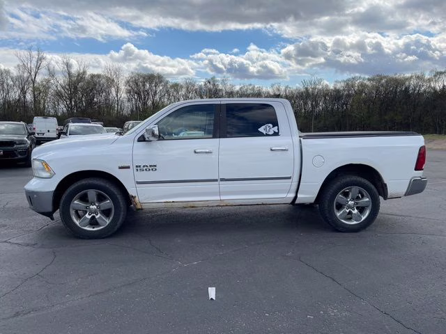 2014 White Ram 1500 Big Horn 4X4 Truck