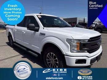 2020 Oxford White Ford F-150 XLT 4X4 Truck