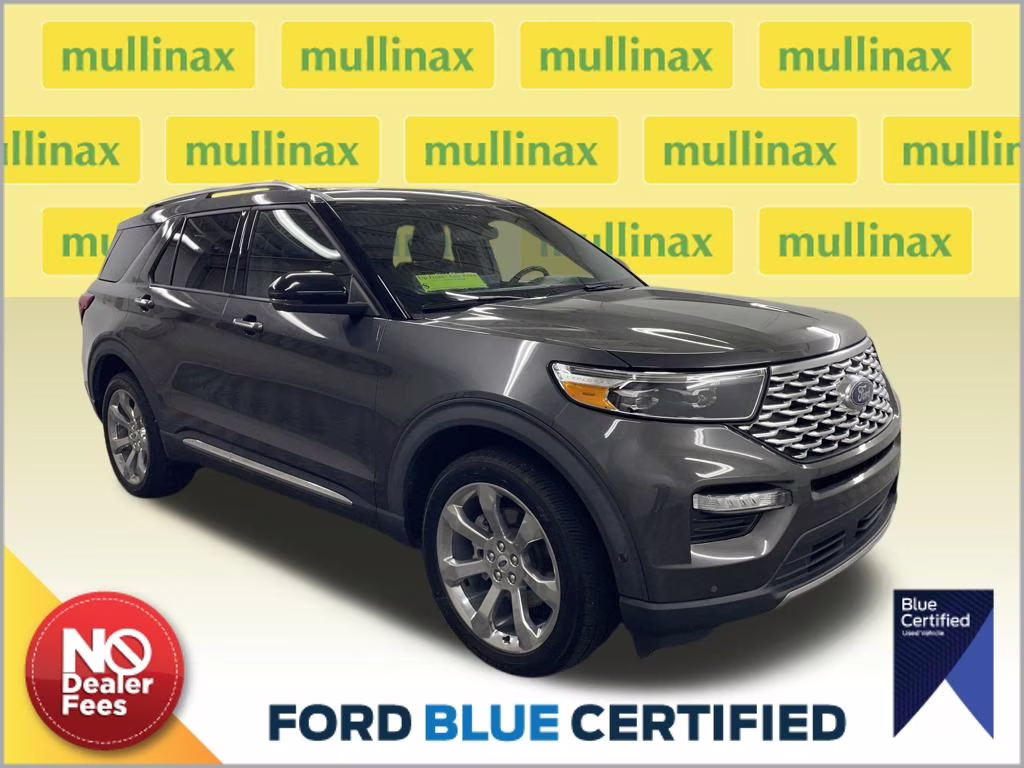 2020 Magnetic Metallic Ford Explorer Platinum 4X4 SUV