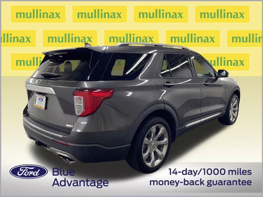 2020 Magnetic Metallic Ford Explorer Platinum 4X4 SUV