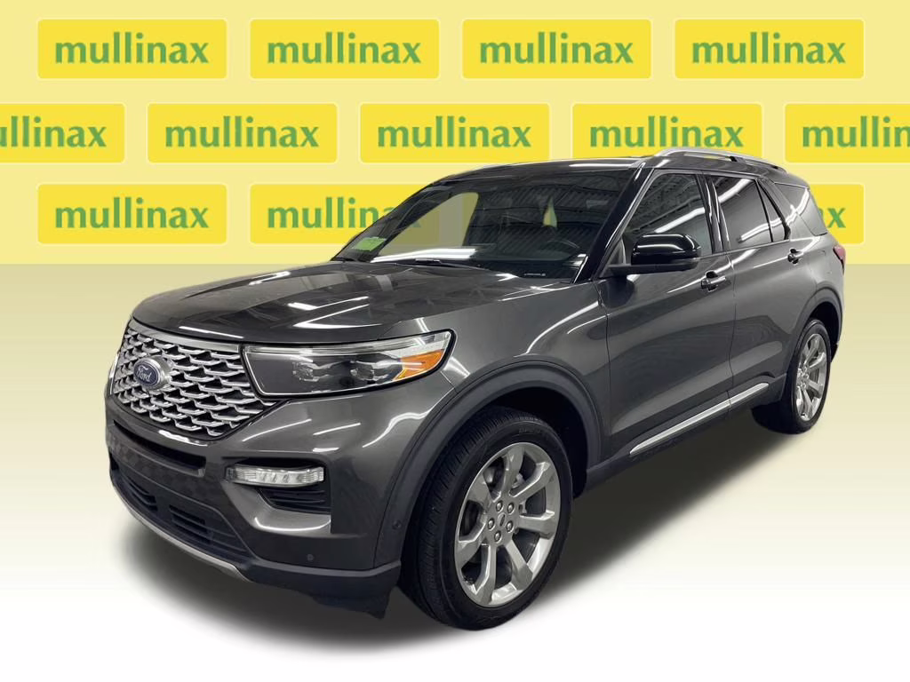 2020 Magnetic Metallic Ford Explorer Platinum 4X4 SUV