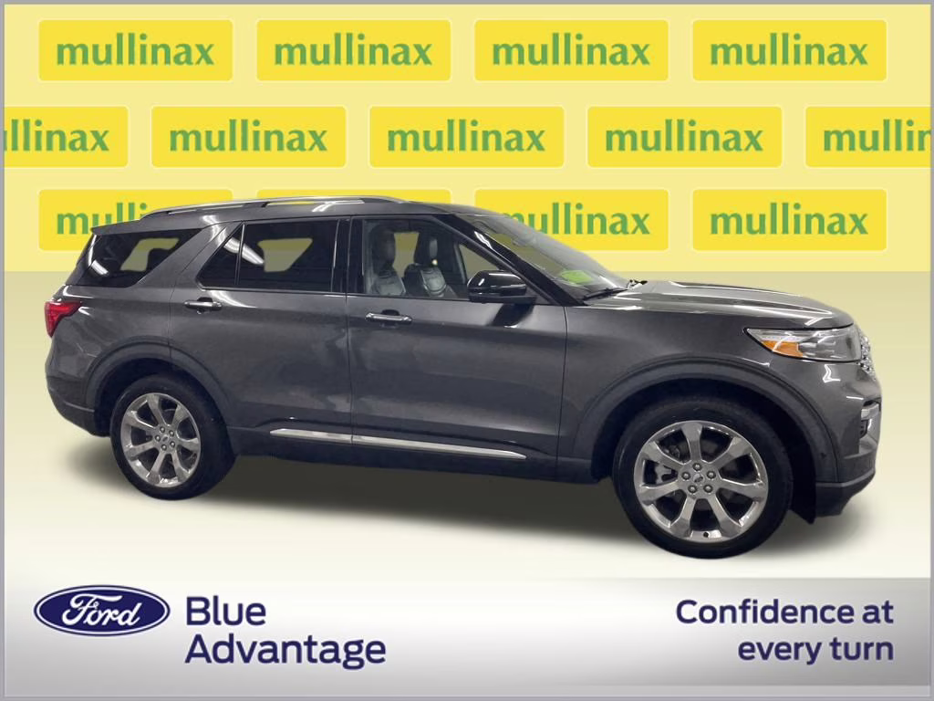 2020 Magnetic Metallic Ford Explorer Platinum 4X4 SUV