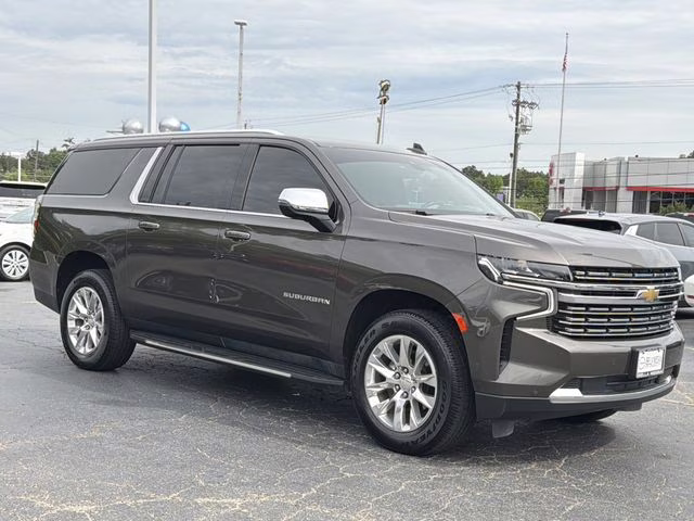 2021 Graywood Metallic Chevrolet Suburban Premier RWD SUV