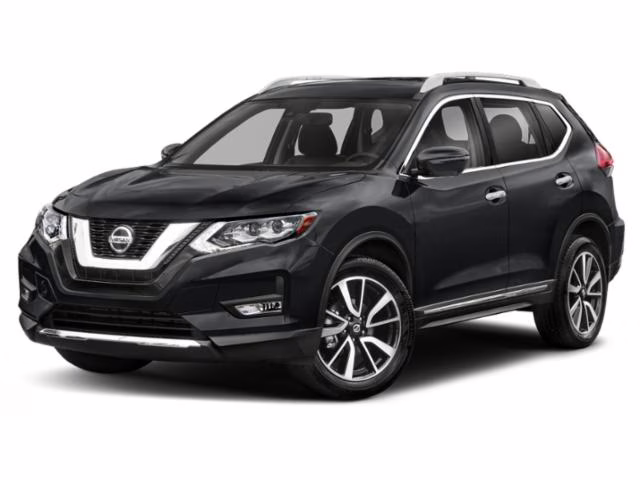 2020 Magnetic Black Pearl Nissan Rogue SL FWD SUV