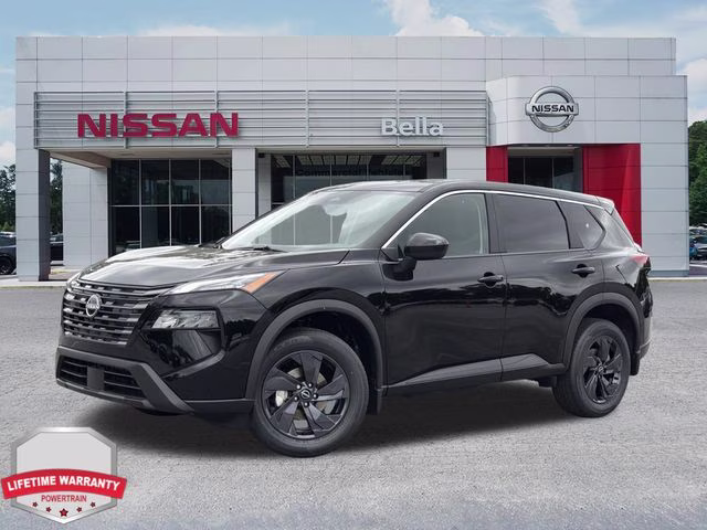 2026 Super Black Nissan Rogue SV FWD SUV