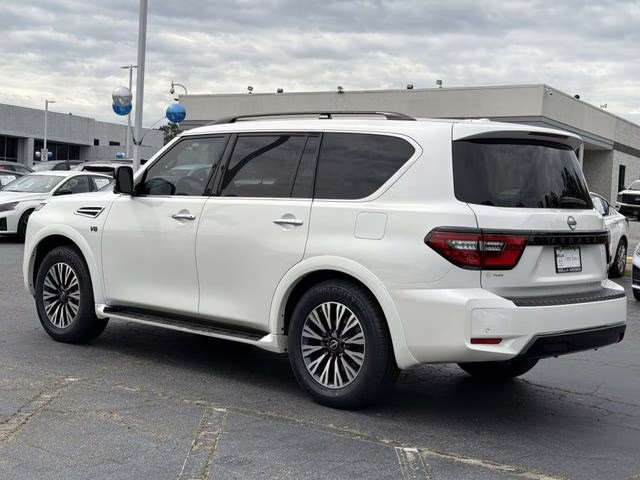2021 Aspen White Tricoat Nissan Armada SL RWD SUV