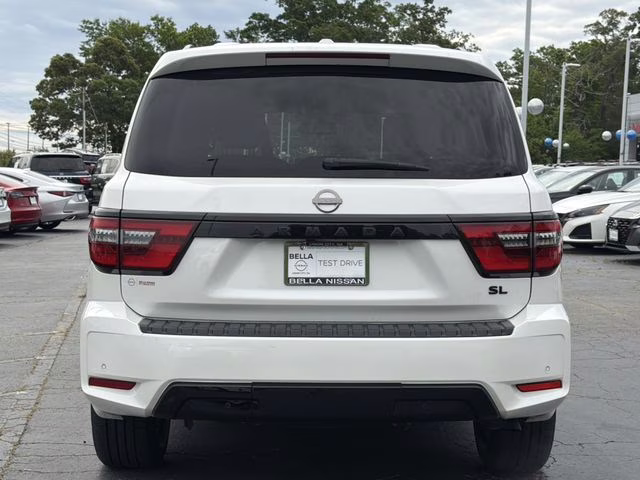 2021 Aspen White Tricoat Nissan Armada SL RWD SUV