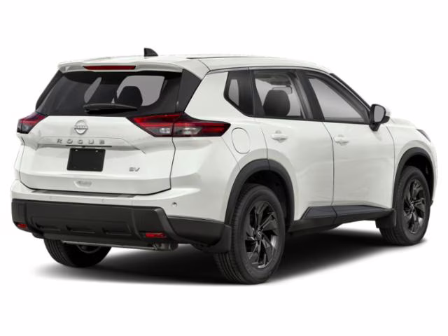 2026 Everest White Pearl Tricoat Nissan Rogue SV FWD SUV