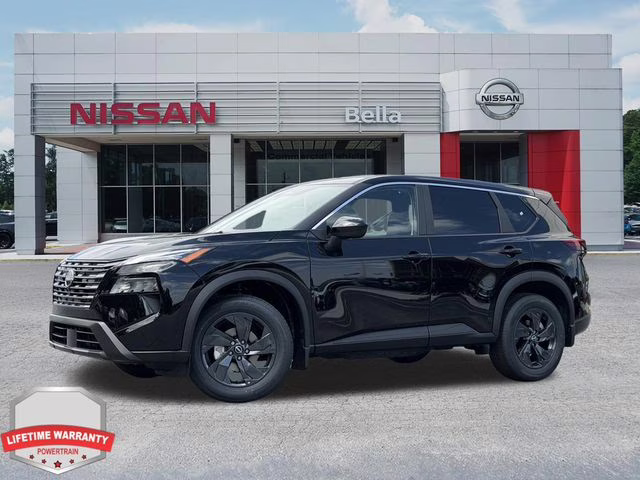 2026 Super Black Nissan Rogue SV FWD SUV