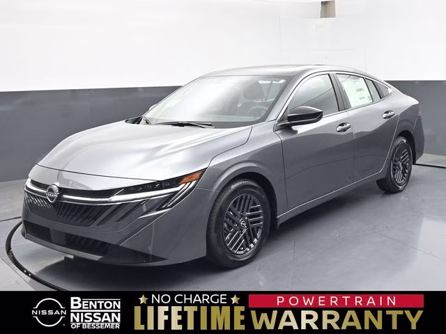 2026 Gun Metallic Nissan Sentra SV FWD Sedan