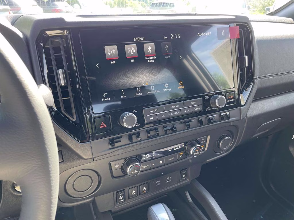 2026 Glacier White Nissan Frontier SV RWD Truck