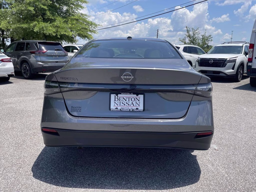 2026 Gun Metallic Nissan Sentra SV FWD Sedan