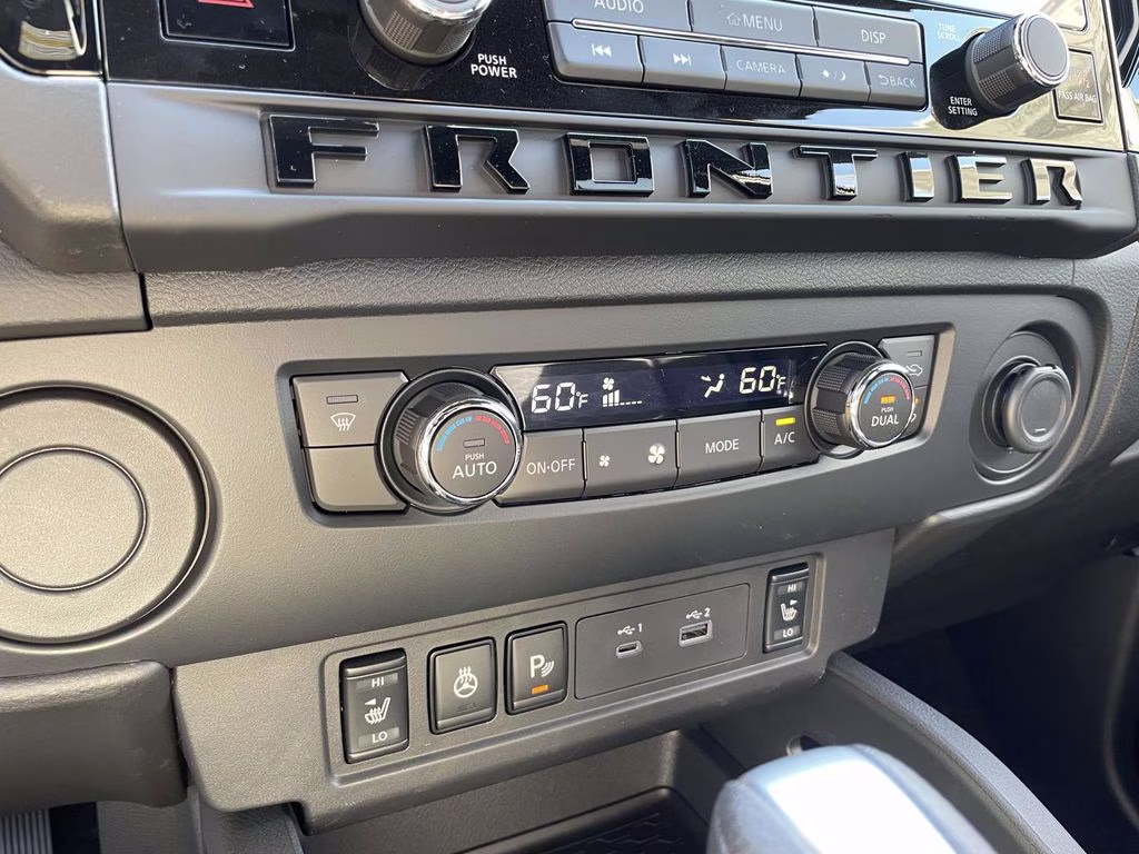 2026 Glacier White Nissan Frontier SV RWD Truck