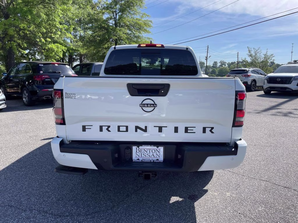 2026 Glacier White Nissan Frontier SV RWD Truck