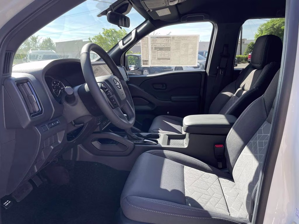 2026 Glacier White Nissan Frontier SV RWD Truck