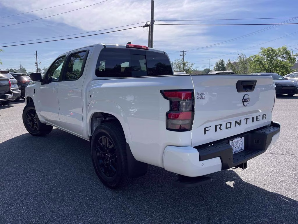 2026 Glacier White Nissan Frontier SV RWD Truck