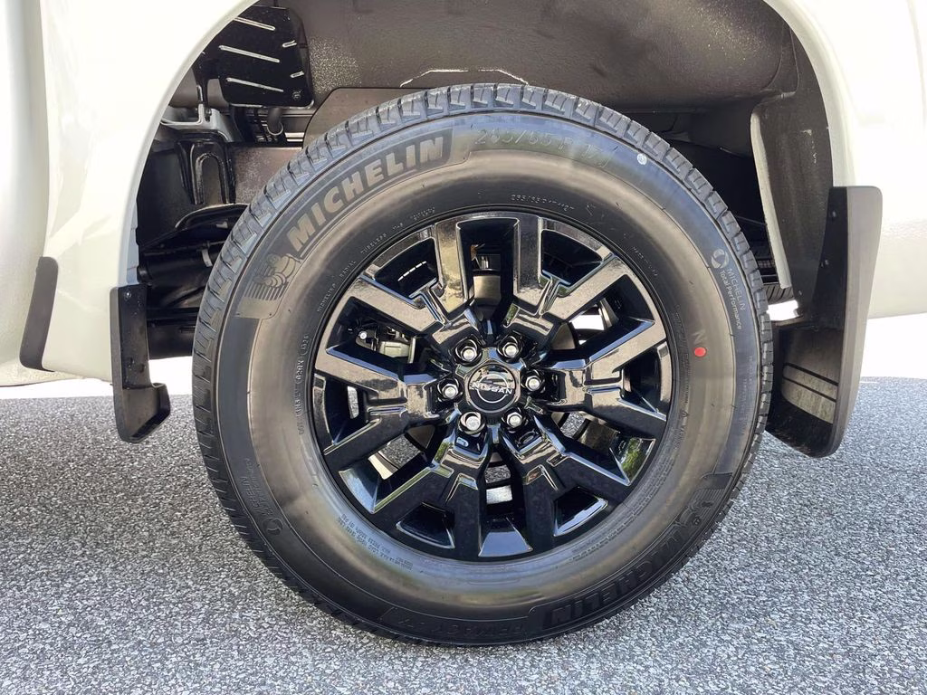 2026 Glacier White Nissan Frontier SV RWD Truck