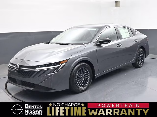 2026 Gun Metallic Nissan Sentra SV FWD Sedan