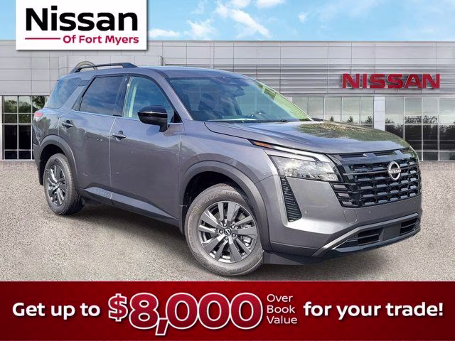 2026 Gun Metallic Nissan Pathfinder SV FWD SUV