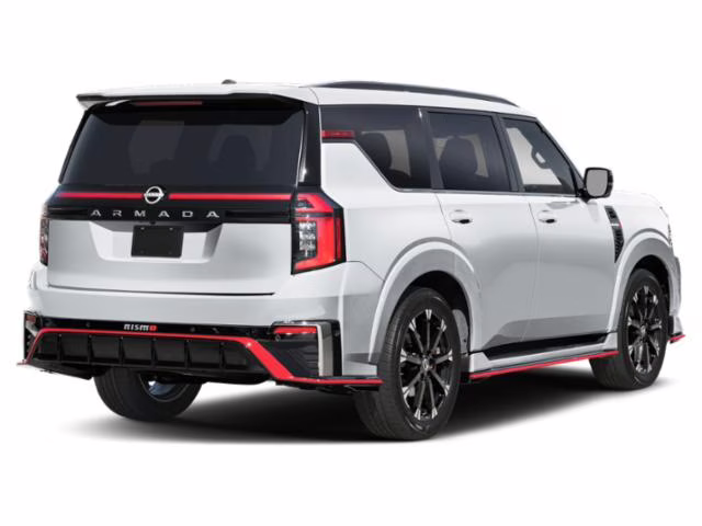 2026 Everest White Pearl Tricoat Nissan Armada NISMO 4X4 SUV