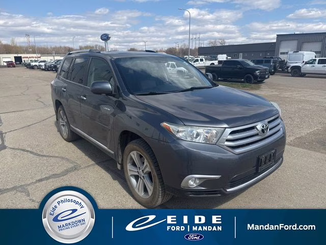 2012 Gray Toyota Highlander Limited 4X4 SUV