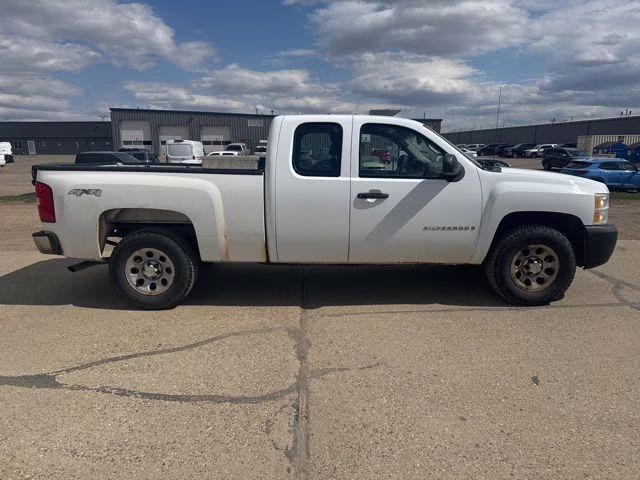 2008 Summit White Chevrolet Silverado 1500 Work Truck 4X4 Truck