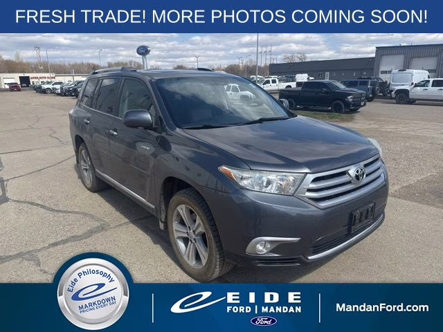 2012 Gray Toyota Highlander Limited 4X4 SUV