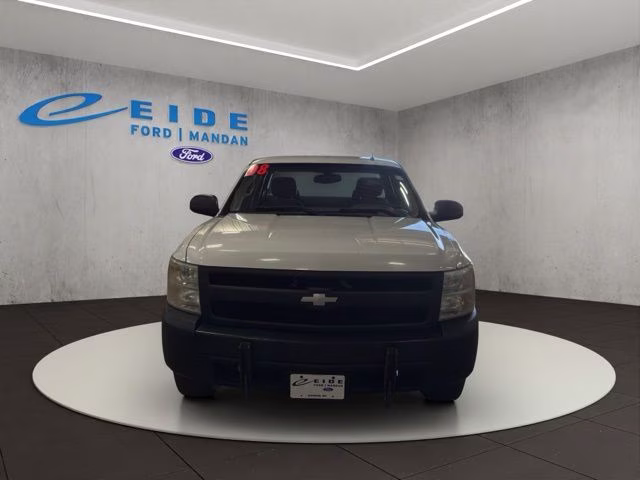 2008 Summit White Chevrolet Silverado 1500 Work Truck 4X4 Truck