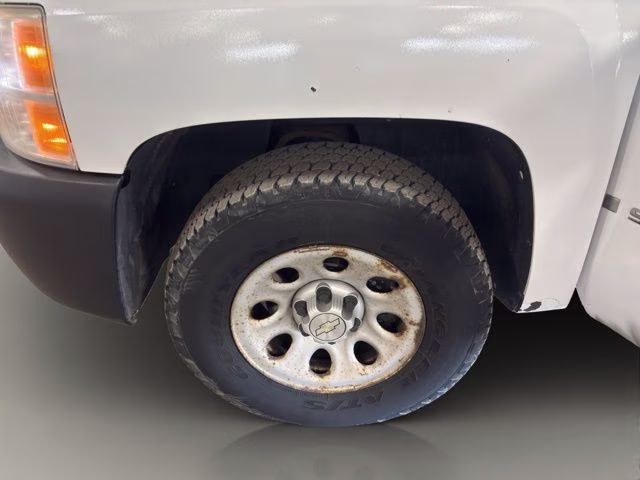 2008 Summit White Chevrolet Silverado 1500 Work Truck 4X4 Truck