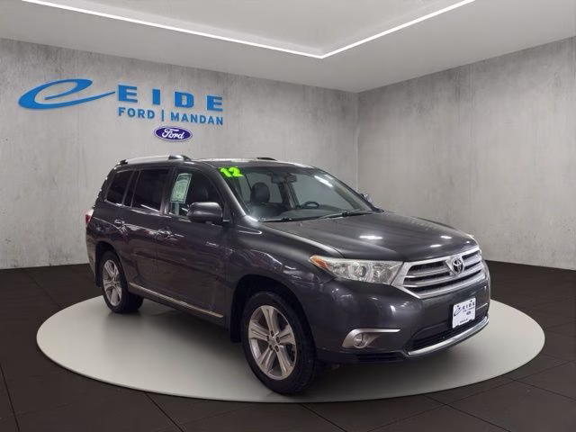 2012 Magnetic Gray Metallic Toyota Highlander Limited 4X4 SUV