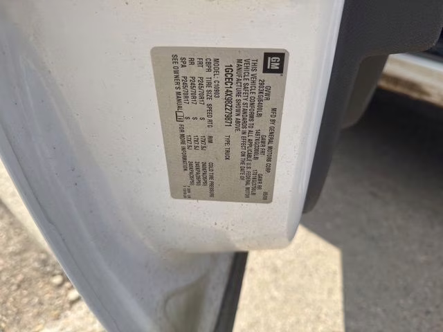 2008 Summit White Chevrolet Silverado 1500 Work Truck 4X4 Truck