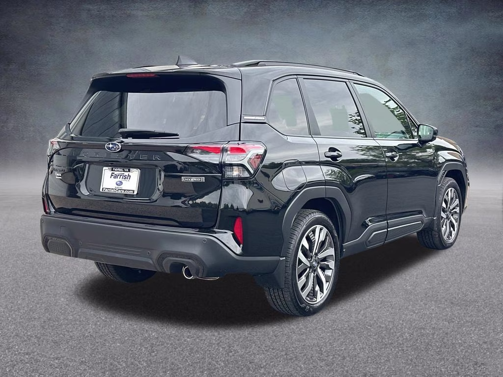 2026 Crystal Black Silica Subaru Forester Touring Hybrid AWD SUV