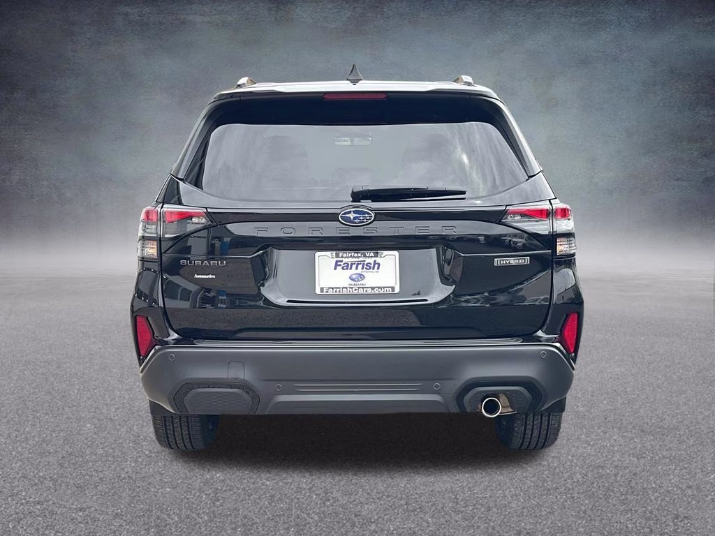 2026 Crystal Black Silica Subaru Forester Touring Hybrid AWD SUV