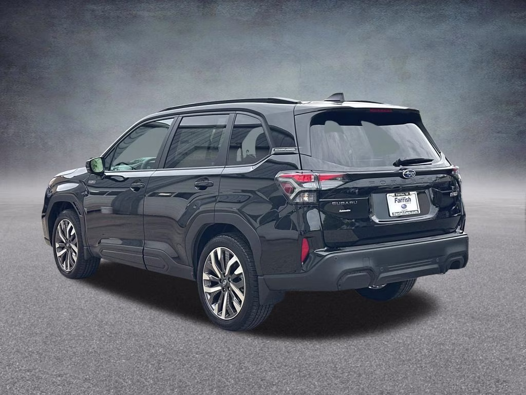 2026 Crystal Black Silica Subaru Forester Touring Hybrid AWD SUV