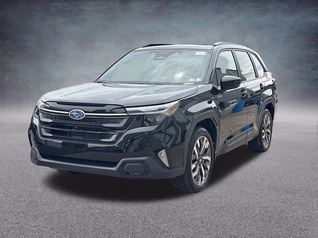 2026 Crystal Black Silica Subaru Forester Touring Hybrid AWD SUV