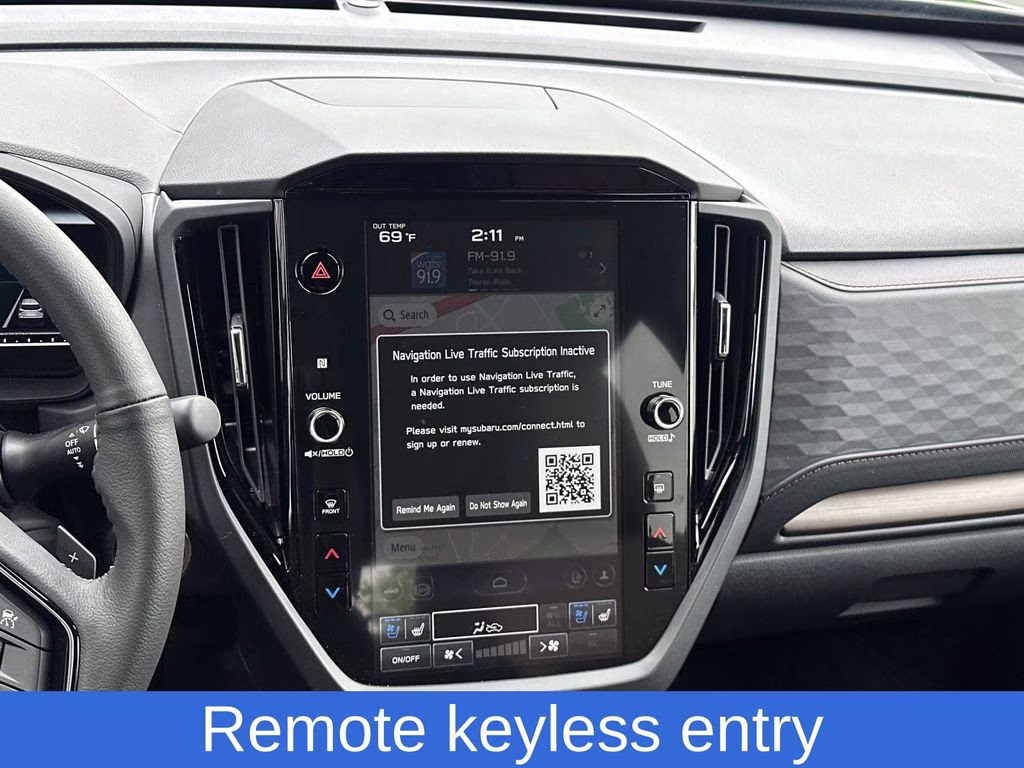 2026 Crystal Black Silica Subaru Forester Touring Hybrid AWD SUV