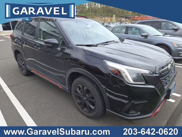 2023 Crystal Black Silica Subaru Forester Sport AWD SUV