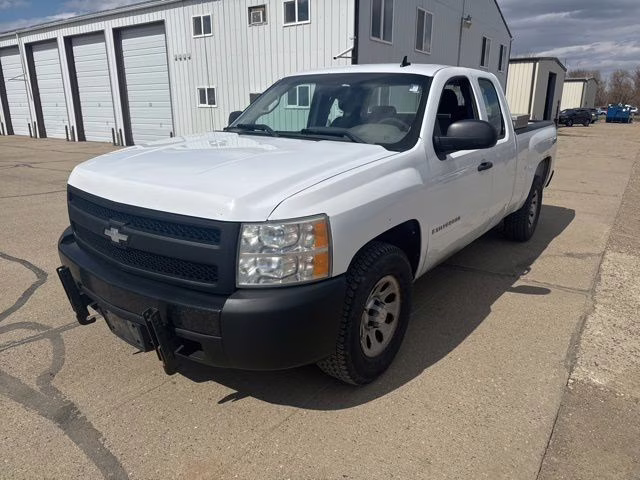 2008 Summit White Chevrolet Silverado 1500 Work Truck 4X4 Truck
