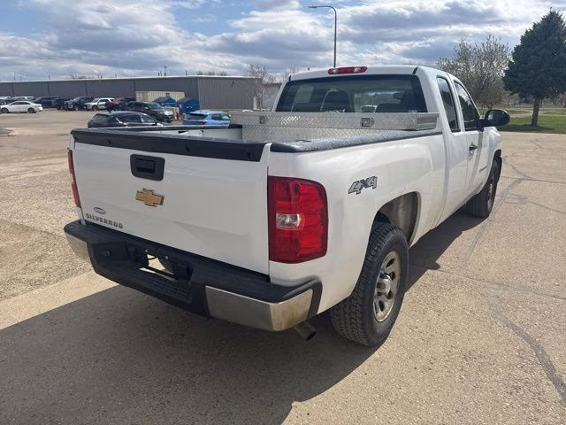 2008 Summit White Chevrolet Silverado 1500 Work Truck 4X4 Truck